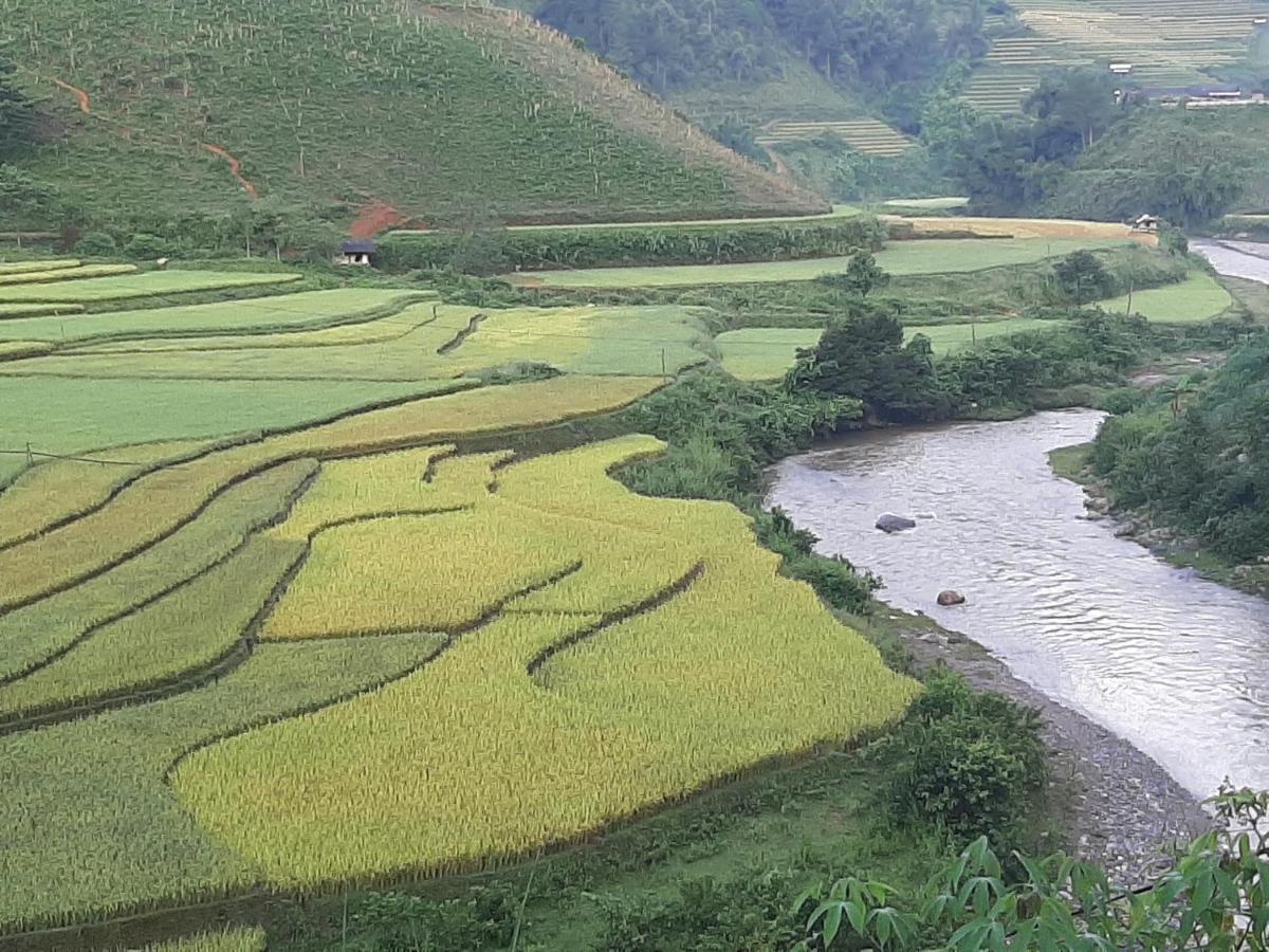 Dong Suoi H'Mong Homestay & Bungalow - Trek & Vegetarian Food Mu Cang Chai Exterior foto