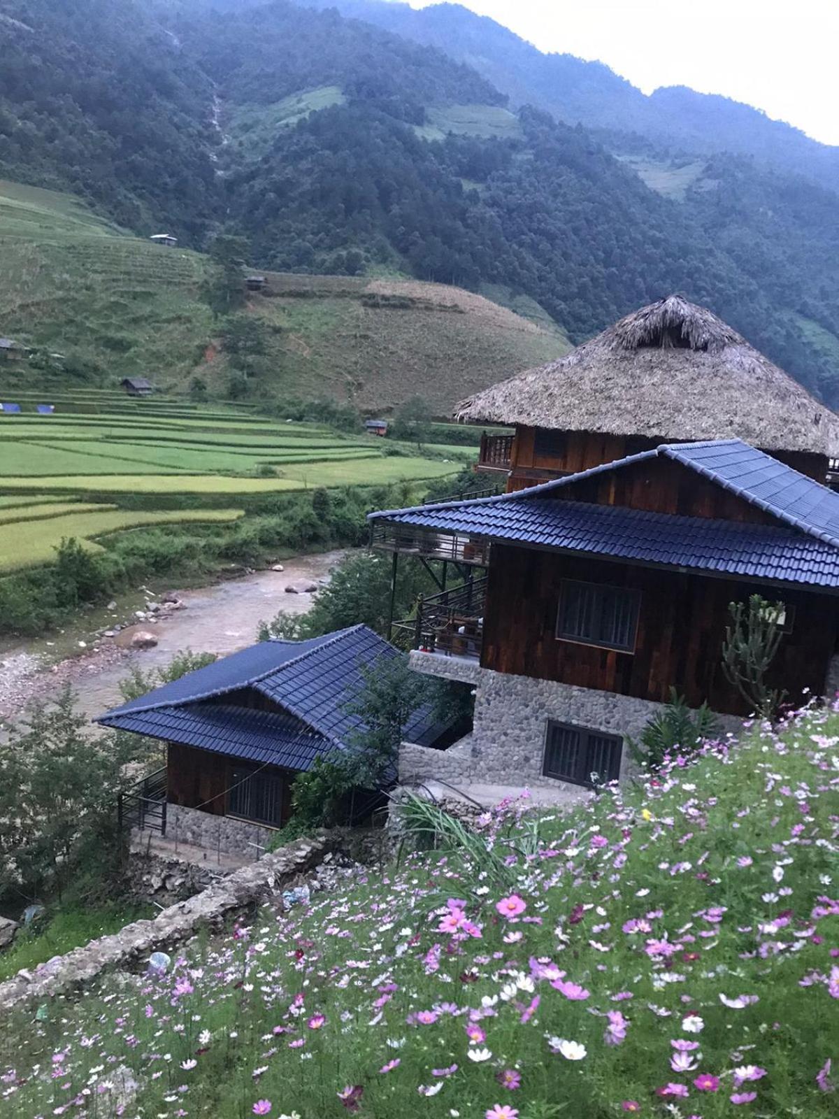 Dong Suoi H'Mong Homestay & Bungalow - Trek & Vegetarian Food Mu Cang Chai Exterior foto